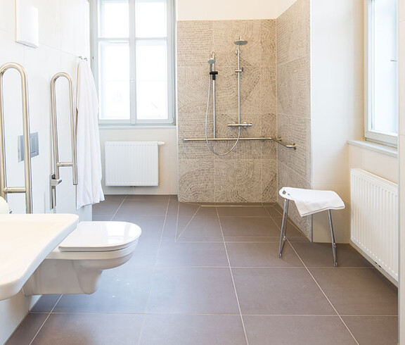 Badezimmer in OBENauf